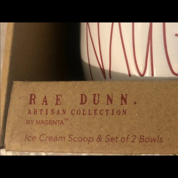 ❌SOLD❌ Rae Dunn Naughty/Nice Ice Cream Set - Picture 3 of 3